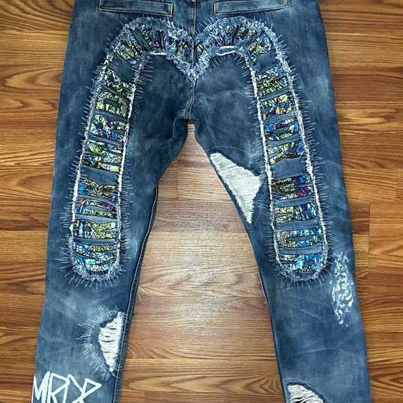 Evisu x Mrdr Bravado Denim Jeans - Picture 3 of 4